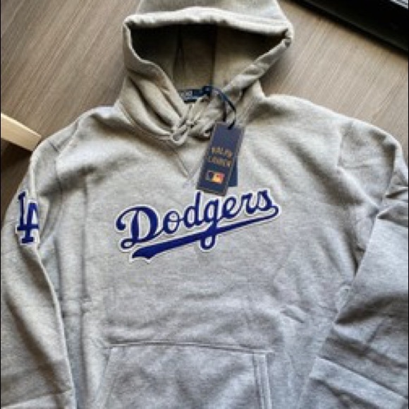 Polo by Ralph Lauren | Shirts | Polo Ralph Lauren Baseball Hoodie Dodgers |  Poshmark